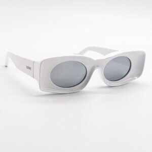 NEW LOEWE SUNGLASSES LW40033I 21C WHITE UNISEX EYEWEAR